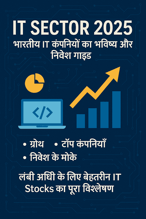 IT Sector 2025: भारतीय IT कंपनियों का भविष्य और निवेश गाइड (Hindi Infographic)