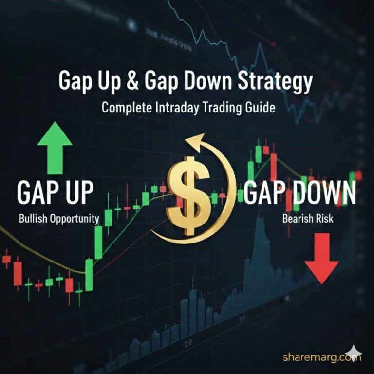 Gap Up और Gap Down Strategy क्या है? Intraday Trading में Gap Strategy से Profit कैसे कमाएँ (Complete Guide in Hindi) Gap Up vs Gap Down Intraday Trading Strategy Buy Sell Setup
