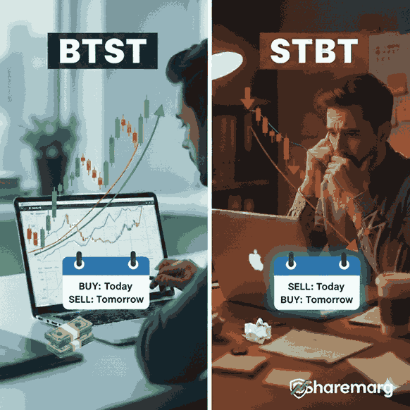 BTST और STBT क्या है? | शेयर मार्केट में Overnight Trading की पूरी जानकारी (Complete Guide in Hindi)